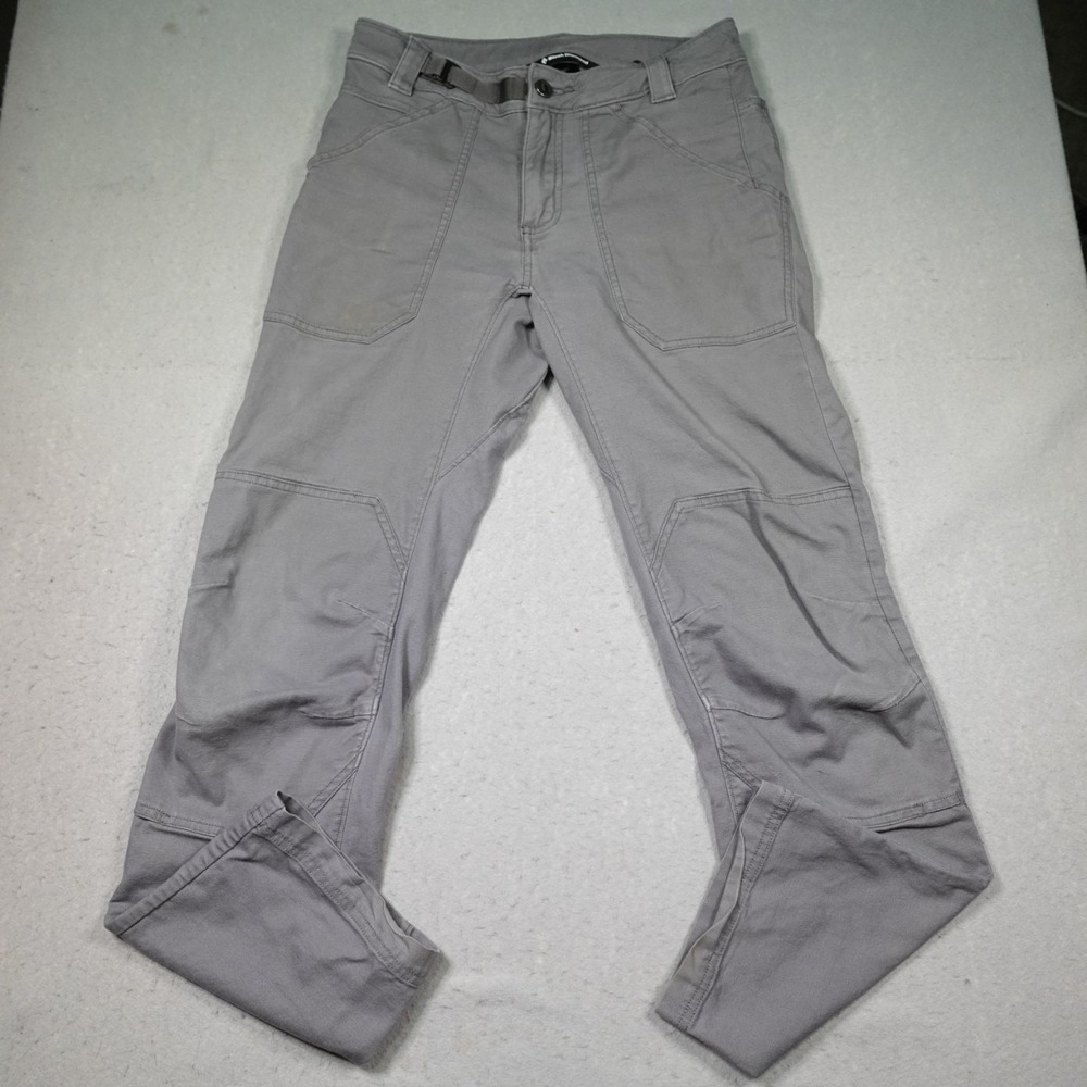 Black Diamond Pants Mens 28 Gray Rock Climbing Bouldering Outdoors Hiking